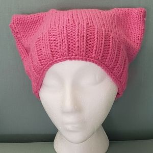 Pussyhat, women's March, anti Trump, pro choice